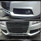 Audi A4 B8 2007–2015 Frontläpp till främre stötfångare Lip (för Base 2007-2011, kolfiber) foto 3