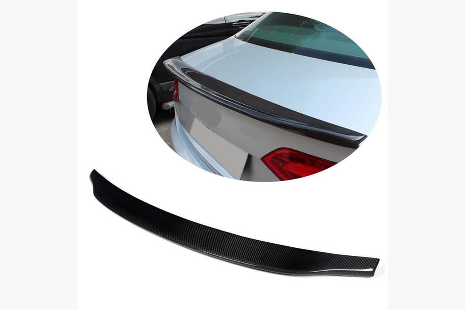 Audi A4 B8 2007–2015 Spoiler V2 (för Base 2007-2011, kolfiber) Image