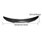Audi A4 B8 2007–2015 Spoiler V3 (för Base 2011-2015, kolfiber) foto 5