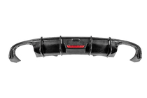 Audi A4 B9 2015–2024 Bakre stötfångardiffuser (för Base Sedan 2015-2019, Carbon) foto 2