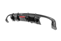 Audi A4 B9 2015–2024 Bakre stötfångardiffuser (för Base Sedan 2015-2019, Carbon) foto 3