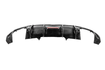 Audi A4 B9 2015–2024 Bakre stötfångardiffuser (för Base Sedan 2015-2019, Carbon) foto 5
