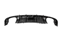 Audi A4 B9 2015–2024 Bakre stötfångardiffuser (för Base Sedan 2015-2019, Carbon) foto 6