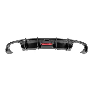 Bakre stötfångardiffuser (för Base Sedan 2015-2019, Carbon) Audi A4 B9 2015–2024 foto 2