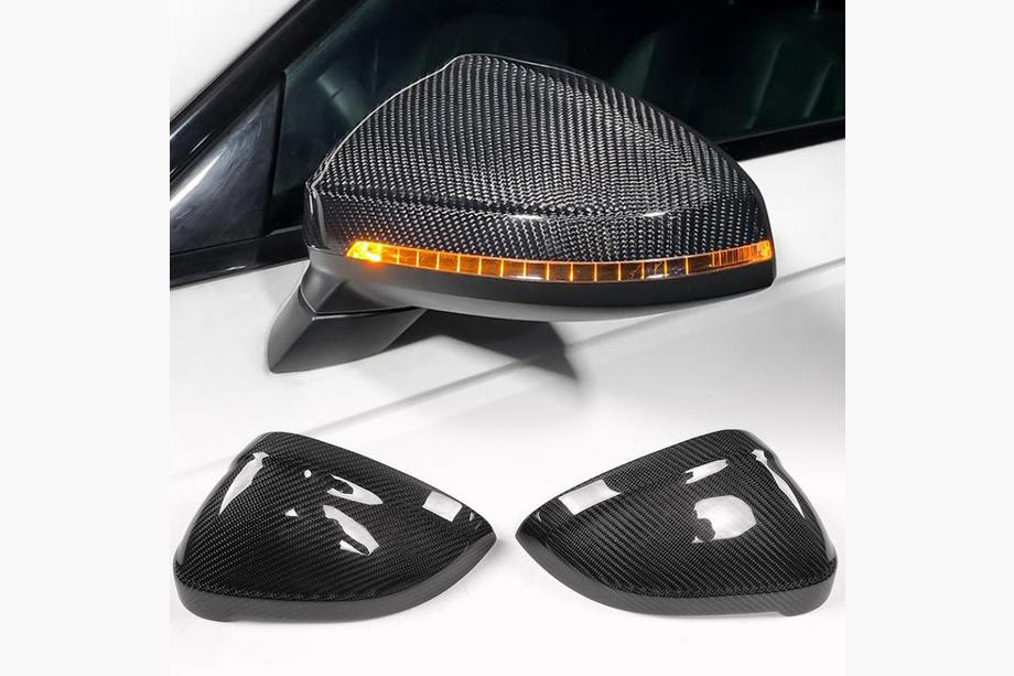 Audi A4 B9 2015–2024 Spegelkåpor (ersättning) Style (Carbon) V1 Image