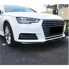 Audi A4 B9 2015–2024 Frontläpp till främre stötfångaren Lip V1 (för Base Sedan 2015-2019, kolfiber) foto 3