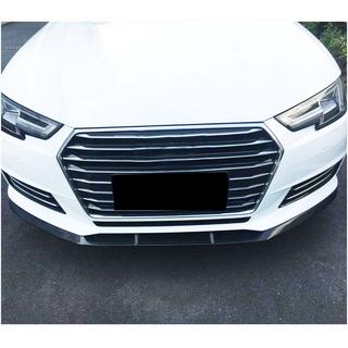 Frontläpp till främre stötfångaren Lip V1 (för Base Sedan 2015-2019, kolfiber) foto 2