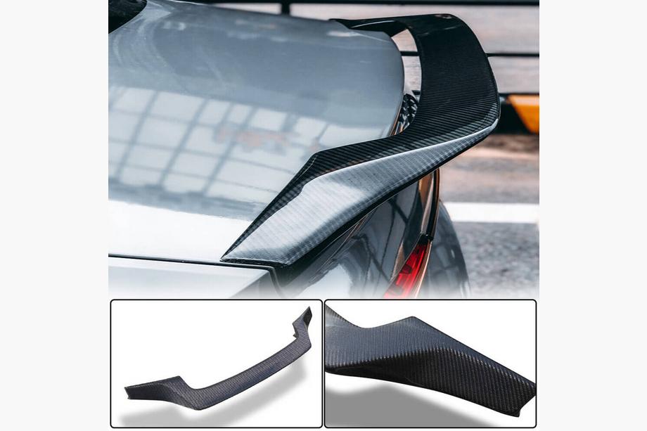 Audi A4 B9 2015–2024 V8-spoiler (för Sedan, kolfiber) Image