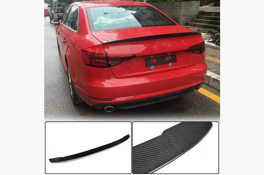 Audi A4 B9 2015–2024 Spoiler (för SD, plast) Foto 2
