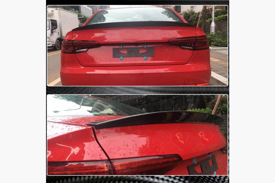 Audi A4 B9 2015–2024 Spoiler (för SD, plast) Foto 5