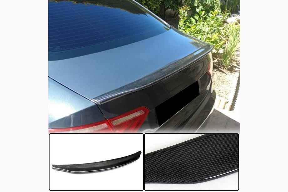 Audi A5 2007–2015 V6-spoiler (för Coupe, kolfiber) Image