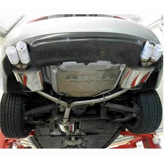 Bakre stötfångardiffusor (för Base coupé/cabriolet 2007-2011, kolfiber) foto 3