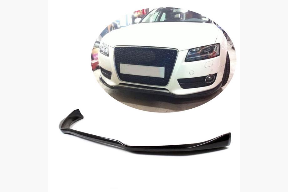 Audi A5 2007–2015 Frontläpp Lip V2 (för Base 2007-2011, kolfiber) Image