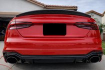 Audi A5 2016–2025 V6-spoiler (för Sportback, kolfiber) foto 2