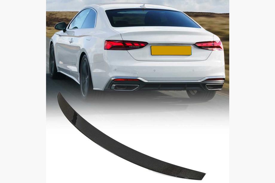 Audi A5 2016–2025 Spoiler V3 (för coupé, kolfiber) Image