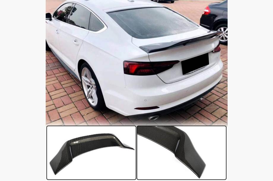 Audi A5 2007–2015 Spoiler V3 (för Sportback, kolfiber) Image
