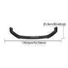 Audi A5 2016–2025 Frontsplitter (frontläpp) Lip V2 (för S-Line 2016-2020, kolfiber) foto 8