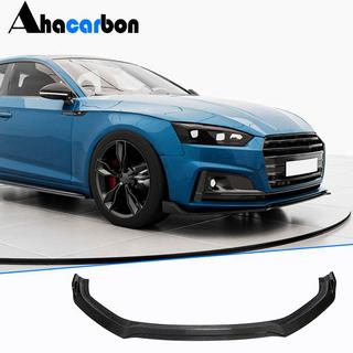 Frontsplitter (frontläpp) Lip V2 (för S-Line 2016-2020, kolfiber) foto 1