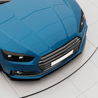 Frontsplitter (frontläpp) Lip V2 (för S-Line 2016-2020, kolfiber) foto 2
