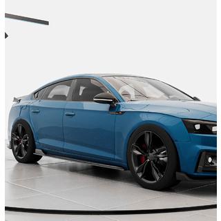 Sidokjolar 2016-2020 V1 (för Sportback, kolfiber) foto 3