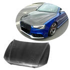 Audi A5 2007–2015 Motorhuv (2012-2015, kolfiber) foto 1