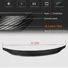 Audi A5 2007–2015 V2-spoiler (för Sportback, kolfiber) foto 5