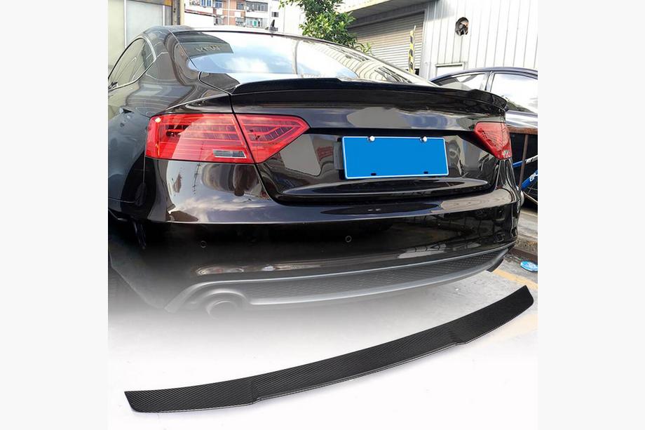 Audi A5 2007–2015 Spoiler V1 (för Sportback, kolfiber) Foto 1