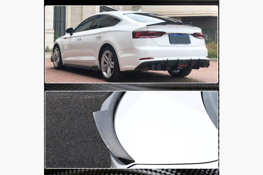 Audi A5 2016–2025 Spoiler V4 (för Sportback, plast) Foto 3