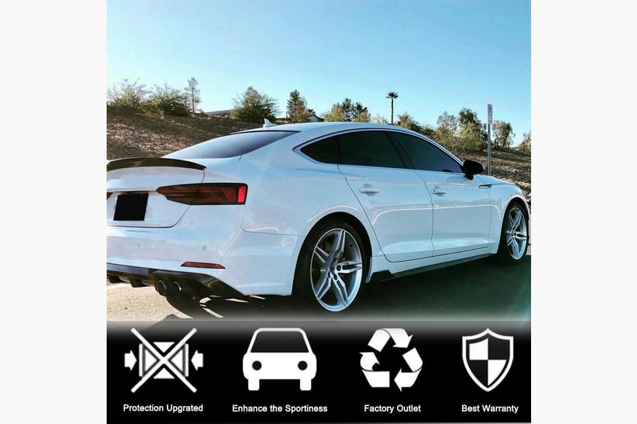 Audi A5 2016–2025 Sidokjolar 2016-2020 V2 (för Sportback, kolfiber) Foto 4