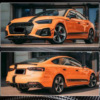 Sidokjolar 2021-2025 V1 (för Sportback, kolfiber) foto 3