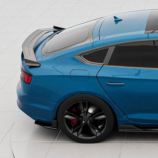 Spoiler V1 (för Sportback, kolfiber) foto 3