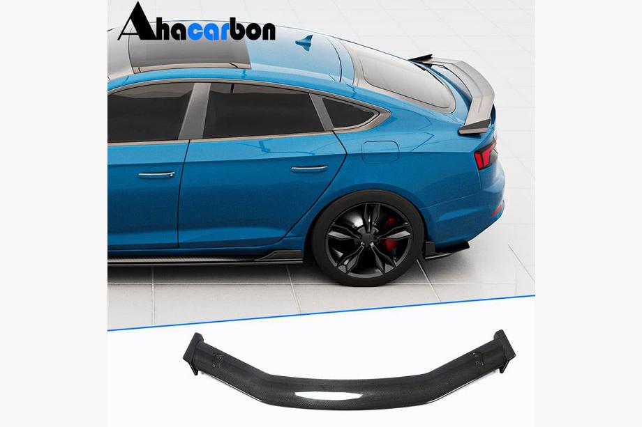 Audi A5 2016–2025 Spoiler V1 (för Sportback, kolfiber) Image