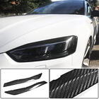 Audi A5 2016–2025 Strålkastarögonlock (kolfiber) foto 2