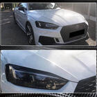 Audi A5 2016–2025 Strålkastarögonlock (kolfiber) foto 5