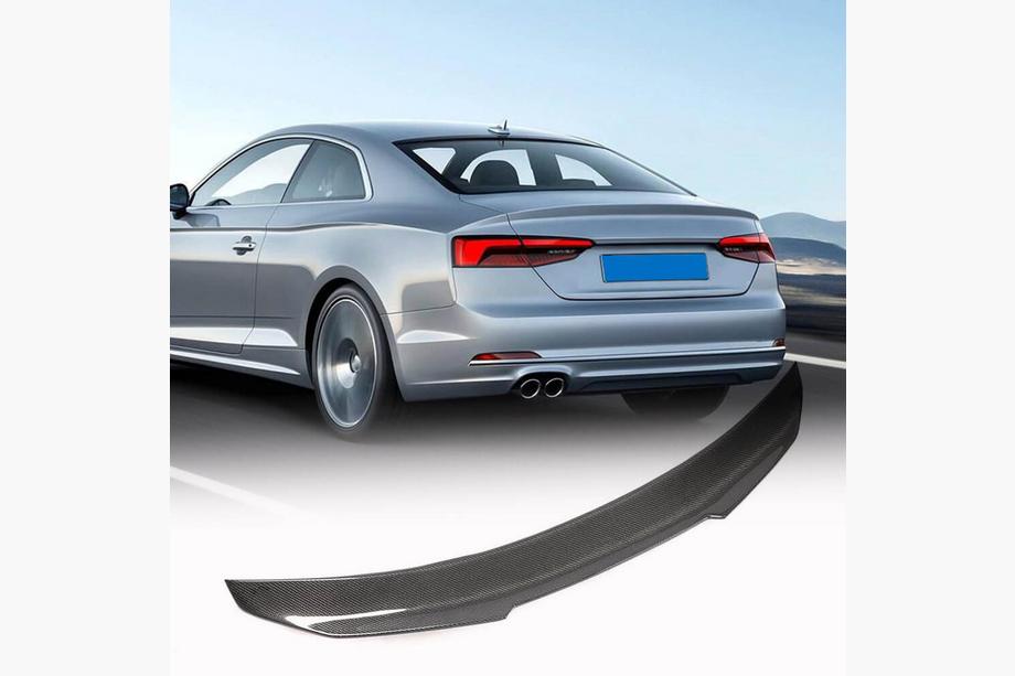 Audi A5 2016–2025 Spoiler V2 (för coupé, kolfiber) Image