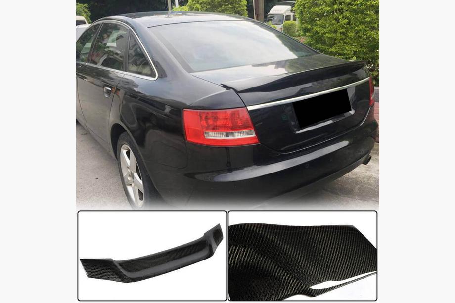 Audi A6 C6 2004–2011 Spoiler V1 (kolfiber) Image