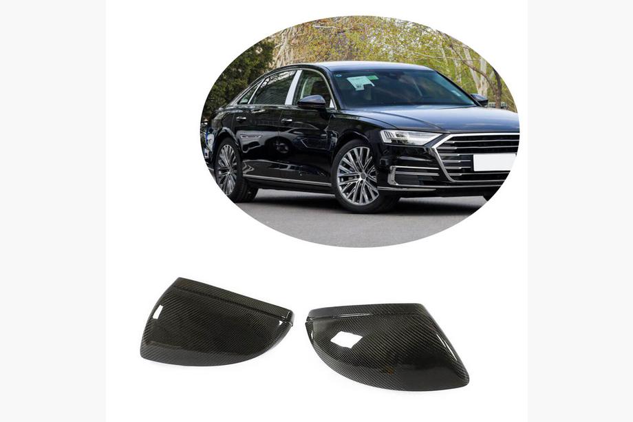 Audi A6 C8 2018–2025 Spegelskåpor V1 (Carbon) Image