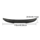 Audi A6 C6 2004–2011 Spoiler V3 (kolfiber) foto 6
