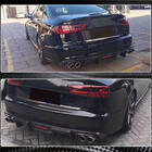 Audi A6 C7 2011–2017 Bakre stötfångardiffusor i kolfiber (för Base 2014-2018) foto 4