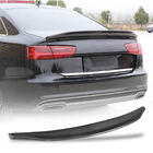 Audi A6 C7 2011–2017 Lipspoiler V2 (kolfiber) foto 1