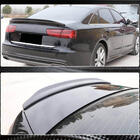 Audi A6 C7 2011–2017 Lipspoiler V2 (kolfiber) foto 5