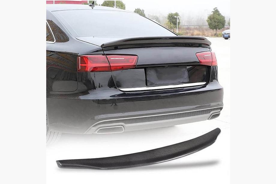 Audi A6 C7 2011–2017 Lipspoiler V2 (kolfiber) Image