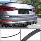 Audi A6 C8 2018–2025 Spoiler V3 (för Sedan, kolfiber) foto 1