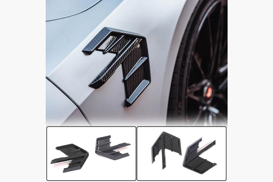 Audi A7 2018– Skärmbreddare (2018-2022, torr kolfiber) Image