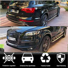 Audi Q7 2005–2015 Hjulbågslister (Blank svart PU) foto 2