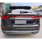 Audi Q8 2018– Kolfiberlist ovanför registreringsskylten (2019-2022, Carbon) foto 2