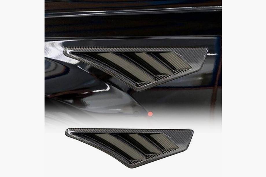 Audi Q8 2018– Skärmkanter (2019-2022, torr kolfiber) Image