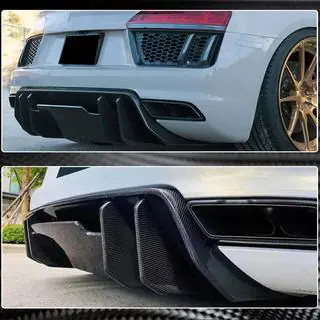 Bakre stötfångardiffuser V1 (2015-2020, Carbon) foto 4