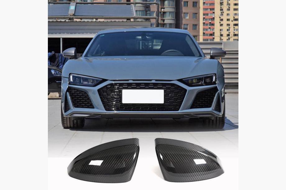 Audi R8 2015– Spegelskal Replacement Style (kolfiber) Image