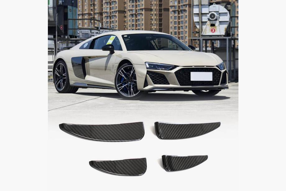 Audi R8 2015– Stötfångarläpp fram V1 (2023+, kolfiber) Image